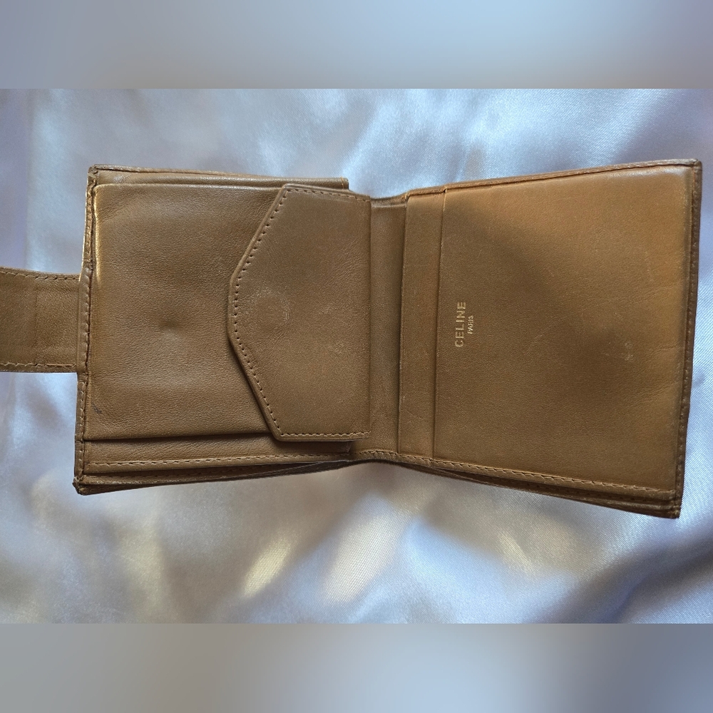 Celine Brown Monogram Wallet - image 8